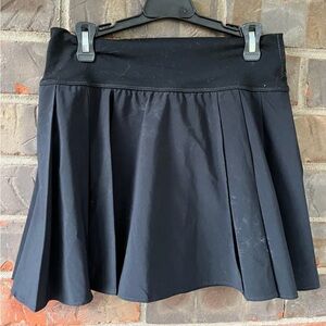 Elegant Black Skater Skirt